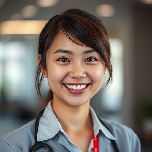 Portrait of Sarah Chen, Service Advisor